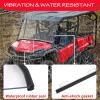 imagePioneer 1000 WindshieldStarknightMT Front Full Pioneer Windshield Compatible with Pioneer 1000  10005 2016 2017 2018 2019 2020 2021 2022 2023 Used wiith Top