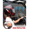 imageStarknightMT 2024 2025 XP 4 1000 Window Mesh Net Compatible with 2024 2025 Polaris RZR XP 4 1000 Accessories HighDensity Woven PVC Waterproof Durable Sun Shade Soft Upper Doors Cab Enclosure