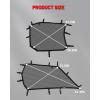 imageStarknightMT 2024 2025 XP 4 1000 Window Mesh Net Compatible with 2024 2025 Polaris RZR XP 4 1000 Accessories HighDensity Woven PVC Waterproof Durable Sun Shade Soft Upper Doors Cab Enclosure