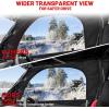 imageStarknightMT 2024 RZR XP 4 1000 Cab Enclosure Soft Upper Doors Compatible With Polaris RZR XP 4 1000 2024 2025 Soft Door Panel Windshield With Vent Side Windows Accessories 4 Seaters