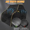 imageStarknightMT 23 Seaters UTV Cover with Air Vents Universal UTV Covers Compatible with Can Am X3 Defender Commander Polaris RZR Ranger CFMOTO ZForce UForce Pioneer Kawasaki Mule TeryxSmall 128Lx 57Wx 72H