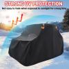 imageStarknightMT 23 Seaters UTV Cover with Air Vents Universal UTV Covers Compatible with Can Am X3 Defender Commander Polaris RZR Ranger CFMOTO ZForce UForce Pioneer Kawasaki Mule TeryxMedium 140Lx 58Wx 75H