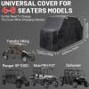 imageStarknightMT 23 Seaters UTV Cover with Air Vents Universal UTV Covers Compatible with Can Am X3 Defender Commander Polaris RZR Ranger CFMOTO ZForce UForce Pioneer Kawasaki Mule TeryxLarge 167Lx 65Wx 77H