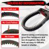 imageStarknightMT Drive Belt3211077 20G4022 CVT ATV Carbon Belt Compatible with Polaris Sportsman 400 500 Ranger 500 Scrambler Magnum Xplorer 4x4 ATV UTVReplacement for 3211072 3211048