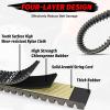 imageStarknightMT Drive Belt3211077 20G4022 CVT ATV Carbon Belt Compatible with Polaris Sportsman 400 500 Ranger 500 Scrambler Magnum Xplorer 4x4 ATV UTVReplacement for 3211072 3211048
