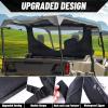 imageStarknightMT Pioneer 10005 Rear Window  Waterproof UTV Mid Panel With Zipper Compatible With Pioneer 10005 20162025 0SR95HL4211A Pioneer 1000 5 Accessories
