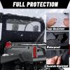 imageStarknightMT Pioneer 700 Soft Rear Window Back Dust Panel with Zipper Compatible with 20142025 Pioneer 7007004 Durable Rainproof Pioneer 700 Accessories Parts