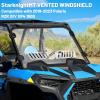 imageStarknightMT RZR 1000 XP Windshield Vented RZR Windshield Compatible with Polaris RZR XP 10004 1000 XP TurboXP 4 Turbo 20192023 Front Window RZR Accessories