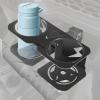 imageStarknightMT RZR Cup Holder Aluminum Passenger Grab Handle Drink Holder Fits 1840oz Cups Compatible with Polaris RZR 1000 XP 1423 900 1420 800 1214 XP Turbo 1621