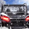 imageStarknightMT RZR Rear Windshield  2024 RZR XP 1000 Windshield Compatible with POLARIS RZR XP 1000XP 4 1000 AntiUV Thicken Poly RZR Back Window Accessories Parts Clear
