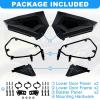 imageStarknightMT RZR XP 1000 Lower Door Inserts UTV Lower Half Doors Panels 2 Seater Compatible with 20142023 Polaris RZR XP 1000XP Turbo 20162021 Replace OEM 2879509