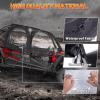 imageStarknightMT RZR XP4 1000 Cab Enclosure Upper Doors 4 Seater Soft Side Windows With Zipper Vent Compatible With Polaris 20142023 RZR XP 4 10001921 XP4 TURBO Accessories