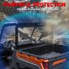 imageStarknightMT Ranger 1000 Rear Windshield Clear Back Window Rear Window Compatible With 20172025 Polaris Ranger 1000XP 1000  Crew 20132019 Polaris Ranger XP 900 Crew Heavy Duty PCClear