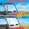 imageStarknightMT Ranger Windshield Compatible With Polaris Ranger Midsize 500 570 ETX EV 20152025 ScratchResistant Ranger 570 Front Full Windshield ClearDualVent