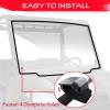 imageStarknightMT Ranger Windshield Compatible With Polaris Ranger Midsize 500 570 ETX EV 20152025 ScratchResistant Ranger 570 Front Full Windshield ClearFull
