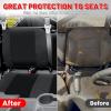 imageStarknightMT Ranger XP 1000 Seat Cover Full Back Ranger Seat Covers Compatible with Polaris Ranger 1000 XP 1000Crew XP 1000 20182025 ScratchResistant BlackBlack