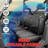 imageStarknightMT Ranger XP 1000 Seat Cover Full Back Ranger Seat Covers Compatible with Polaris Ranger 1000 XP 1000Crew XP 1000 20182025 ScratchResistant BlackBlack