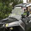 imageStarknightMT ScratchResistant UTV Front Full Windshield SlideVent Windshield Compatible with Polaris RZR 800 S 800 20082014 4 800 20102014 900 XP 20112013 4 900 20122014 570 20122018