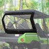 imageStarknightMT TERYX Soft Rear Window  Back Dust Panel Compatible with KAWASAKI TERYX 4 800 20132025 Dustproof Rainproof UTV Back Windshield Accessories