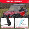 imageStarknightMT Talon 1000 Windshield 20192025 ScratchResistant Clear PC Front Windscreen Compatible with Talon 1000X1000R1000X4 UTV AccessoriesFull Windshield