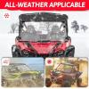 imageStarknightMT Talon 1000 Windshield 20192025 ScratchResistant Clear PC Front Windscreen Compatible with Talon 1000X1000R1000X4 UTV AccessoriesFull Windshield