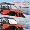 imageStarknightMT Talon 1000 Windshield 20192025 ScratchResistant Clear PC Front Windscreen Compatible with Talon 1000X1000R1000X4 UTV AccessoriesFull Windshield