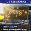 imageStarknightMT UFORCE Vented Rear Windshield UFORCE 1000 Back Window Compatible with CFMOTO UFORCE 1000 1000XL 20192025 Thicken Poly SXS UFORCE Windscreen Parts Accessories Light TintLight Tint