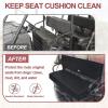 imageStarknightMT UTV Bench Mule Seat Cover Seat Covers Compatible with Mule 3010 4010 3000 3020 4000 20012023 2025 Mule Accessory PartsBlack