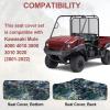 imageStarknightMT UTV Bench Mule Seat Cover Seat Covers Compatible with Mule 3010 4010 3000 3020 4000 20012023 2025 Mule Accessory PartsCamo