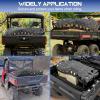 imageStarknightMT UTV Cargo Net StarknightMT Universal UTV Bed Net with Adjustable Straps Compatible with Polaris Ranger General Canam Defender Commander Kawasaki Mule CFmoto UForce 457  272 inch