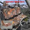 imageStarknightMT UTV Defender Seat Cover  Waterproof Dustproof Seat Covers Compatible with Can Am Defender DPS MAX 6X6 PRO 20162025 Split Bench Seat Covers Defender Accessories BlackMaple Leaf Yellow