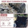 imageStarknightMT UTV Defender Seat Cover  Waterproof Dustproof Seat Covers Compatible with Can Am Defender DPS MAX 6X6 PRO 20162025 Split Bench Seat Covers Defender Accessories BlackBlack