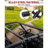 imageStarknightMT UTV Gun Rack Overhead Hunting Tool Holder Roof Mounted Adjustable Fit 48quot57quot Spacing Compatible With Polaris Ranger Defender Uforce