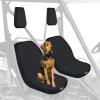 imageStarknightMT UTV Rhino Seat Covers WaterResistant Seat Covers Compatible with Rhino 700 660 450 20042021 1680D Fabric BlackBlack