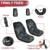 imageStarknightMT UTV Rhino Seat Covers WaterResistant Seat Covers Compatible with Rhino 700 660 450 20042021 1680D Fabric BlackCamo
