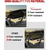 imageStarknightMT UTV Side Window Net Compatible with CFMOTO ZFORCE 950 Sport 4 2024 HighDensity Woven PVC Sun Shade Soft Upper Doors Cab Enclosure