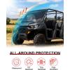 imageStarknightMT UTV Windshield Snow Cover Compatible with CanAm Defender 20162025 and Polaris Ranger XP 1000 20172025 Not RZR Waterproof Transport Windshield Protector for Ice and SnowBlack