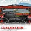 imageStarknightMT X3 Rear Windshield X3 Back Window Windscreen Compatible with 20172025 Can Am Maverick X3ampamp X3 Max Except for XMR Models Heavy Duty Tinted