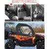 imageStarknightMT ZForce Cab Enclosure Soft Upper Doors with Zippered Windows Compatible with CFMOTO ZForce 800 EXTrail20192022 Zforce 100020182019Windproof Soft Windshield for Easy to Get onoff
