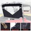 imageStarknightMT Zippered Pioneer 1000 Back Window Compatible with Pioneer 1000 3P 6P 20162024 Waterproof Mid Panel Reflective Strips Design Replace 0SR95HL8211B Pioneer 1000 6 Accessories