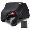 imageStarknightMT 23 Seaters UTV Cover with Air Vents Universal UTV Covers Compatible with Can Am X3 Defender Commander Polaris RZR Ranger CFMOTO ZForce UForce Pioneer Kawasaki Mule TeryxLarge 167Lx 65Wx 77H