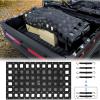 imageStarknightMT UTV Cargo Net StarknightMT Universal UTV Bed Net with Adjustable Straps Compatible with Polaris Ranger General Canam Defender Commander Kawasaki Mule CFmoto UForce 457  272 inch