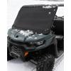 imageStarknightMT UTV Windshield Snow Cover Compatible with CanAm Defender 20162025 and Polaris Ranger XP 1000 20172025 Not RZR Waterproof Transport Windshield Protector for Ice and SnowBlack