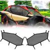 imageStarknightMT X3 Window Nets Maverick X3 Side Windows Compatible with 2017 Maverick X3 ampamp X3 Max Front Upper Door Windows