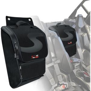 imageStarknightMT 20202025 PRO XP Storage Bag 1680D Waterproof Center Bag Compatible with Polaris RZR PRO XPXP 4 2020 2021 2022 2023 2024 UTV Shoulder Bag Cab Pack Center Seat Tool Console Bag