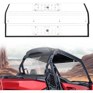 imageStarknightMT 2021 Commander Rear Windshield Back Window Compatible with 2021 2022 2023 2024 2025 Can Am Commanderampamp Commander Max 700 1000R Heavy Duty ClearWith Vents