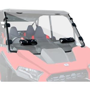 imageStarknightMT 2024 RZR XP 1000 Windshield Vented Windshield Compatible with 2024 2025 POLARIS RZR XP 1000XP 4 1000 UTV Heavy Duty Clear Front Window Accessories