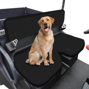 imageStarknightMT RTV Seat Cover Compatible with Kubota RTV 400 ampamp RTV 500 UTV Seat Covers Waterproof Black Seat CoverBlack