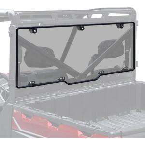 imageStarknightMT Ranger 1000 Rear Windshield Clear Back Window Rear Window Compatible With 20172025 Polaris Ranger 1000XP 1000  Crew 20132019 Polaris Ranger XP 900 Crew Heavy Duty PCSmoke Tinted