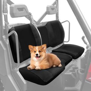 imageStarknightMT Ranger XP 1000 Seat Cover Full Back Ranger Seat Covers Compatible with Polaris Ranger 1000 XP 1000Crew XP 1000 20182025 ScratchResistant BlackBlack